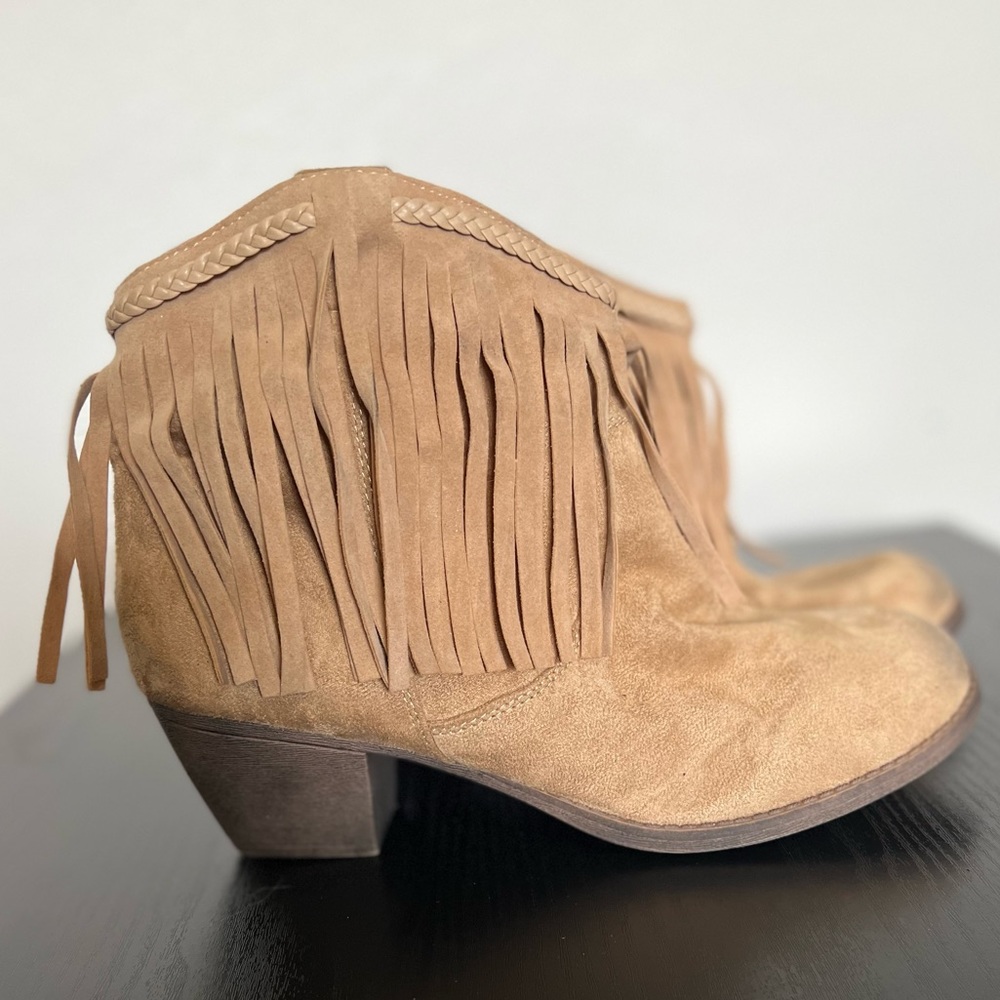 Rock & Candy Harper Fringe Cowboy Booties